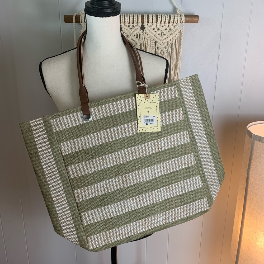 NWT Woven Tote